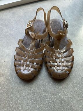 Plasticana Jelly Sandals size 36! Like new